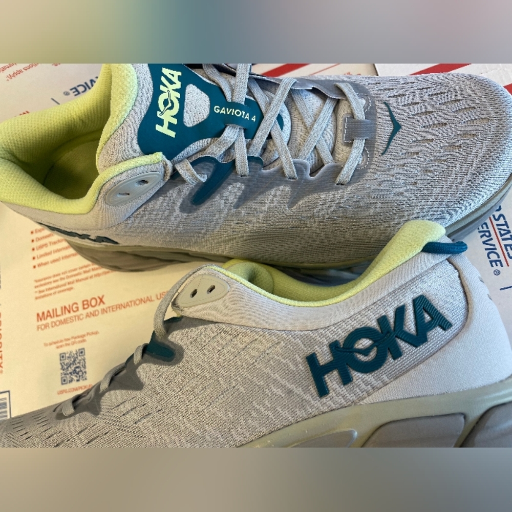 Hoka One One Gaviota 4 Gray 1123198-HMBT Men's Shoes ( NEW ) 8.5 2E 9.5 2E Wide - Picture 3 of 9